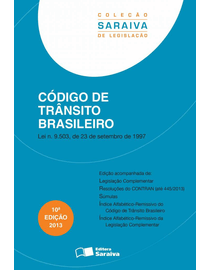 Colecao-Saraiva-de-Legislacao---Codigo-de-Transito-Brasileiro---10ª-Edicao