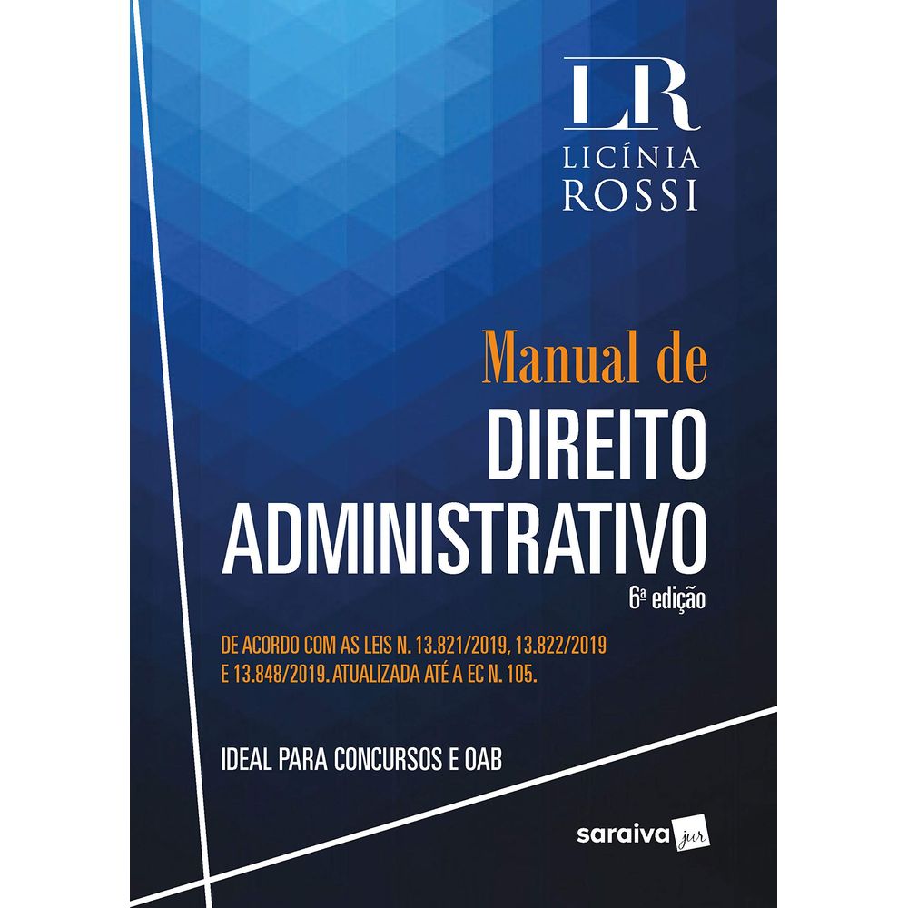 Manual de Direito Administrativo 6 Edição editorasaraiva