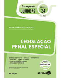 Colecao-Sinopses-Juridicas-Volume-24---Legislacao-Penal-Especial---TOMO-I---16ª-Edicao
