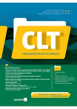 CLT---Consolidacao-das-Leis-do-Trabalho---3ª-Edicao-2021