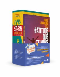 Kit-Vade-Mecum-Saraiva-OAB-e-Graduacao---Atitude-que-te-Move---Edicao-limitada---Bonus-Curso-Preparatorio-OAB