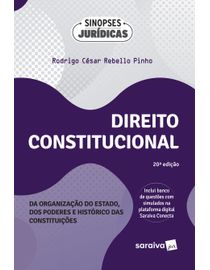 Direito-Constitucional---Organizacao-do-Estado-dos-Poderes-e-Historico-das-Constituicoes---Colecao-Sinopses-Juridicas-2024