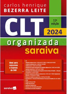 CLT-Organizada-Saraiva---11ª-Edicao-2024