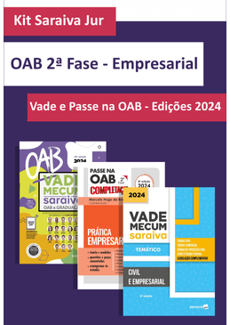 OAB-2ª-Fase-Empresarial---Vade-e-Passe-na-OAB---Kit-Saraiva-Jur