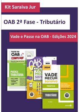 OAB-2ª-Fase-Tributario---Vade-e-Passe-na-OAB---Kit-Saraiva-Jur